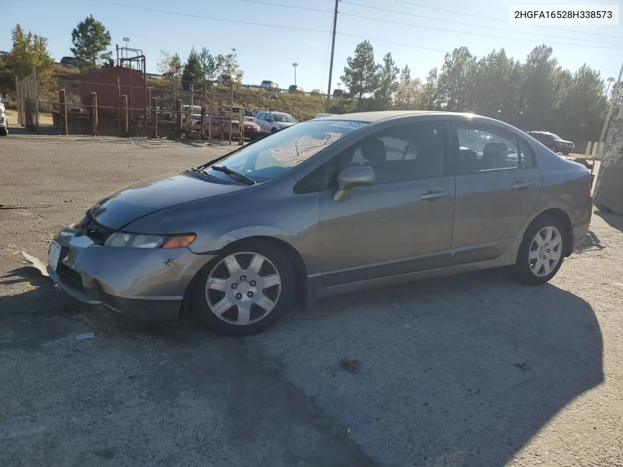 2HGFA16528H338573 2008 Honda Civic Lx