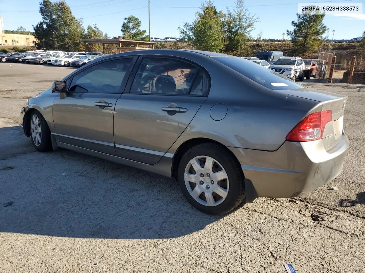2HGFA16528H338573 2008 Honda Civic Lx