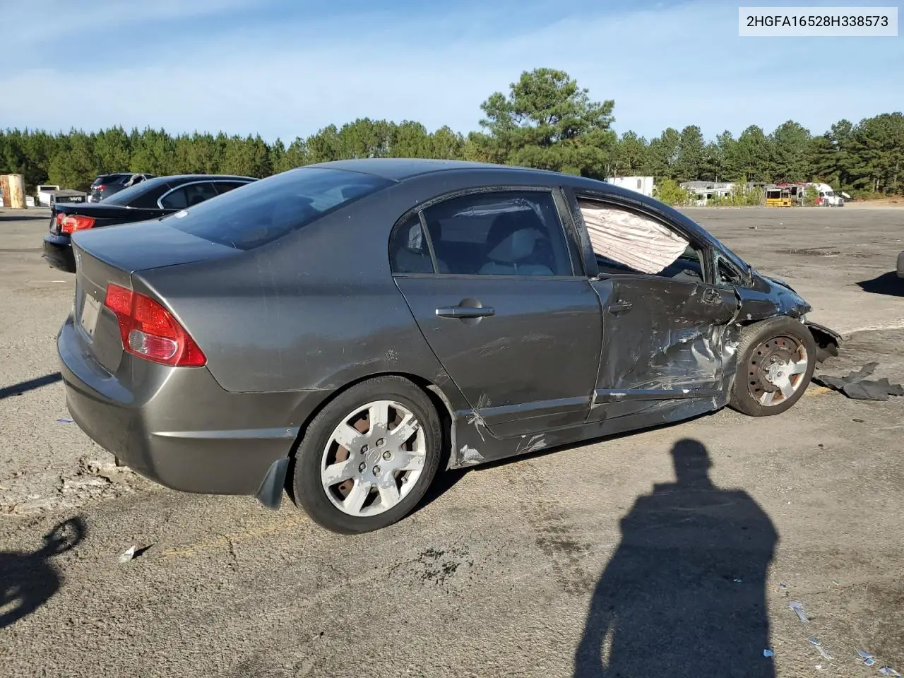 2HGFA16528H338573 2008 Honda Civic Lx