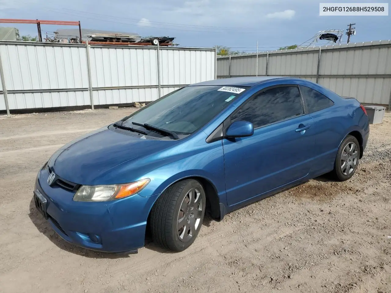 2HGFG12688H529508 2008 Honda Civic Lx