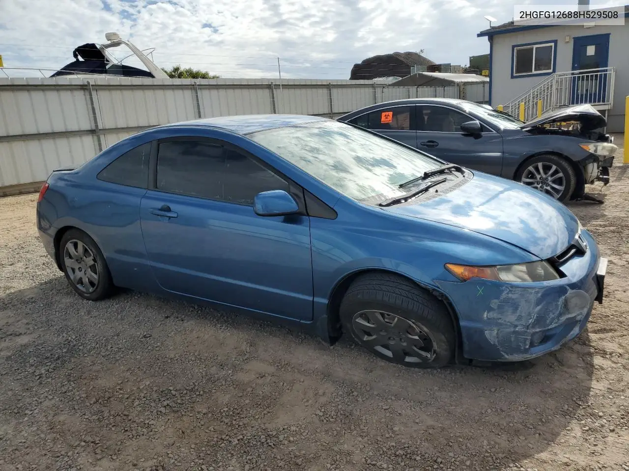 2HGFG12688H529508 2008 Honda Civic Lx