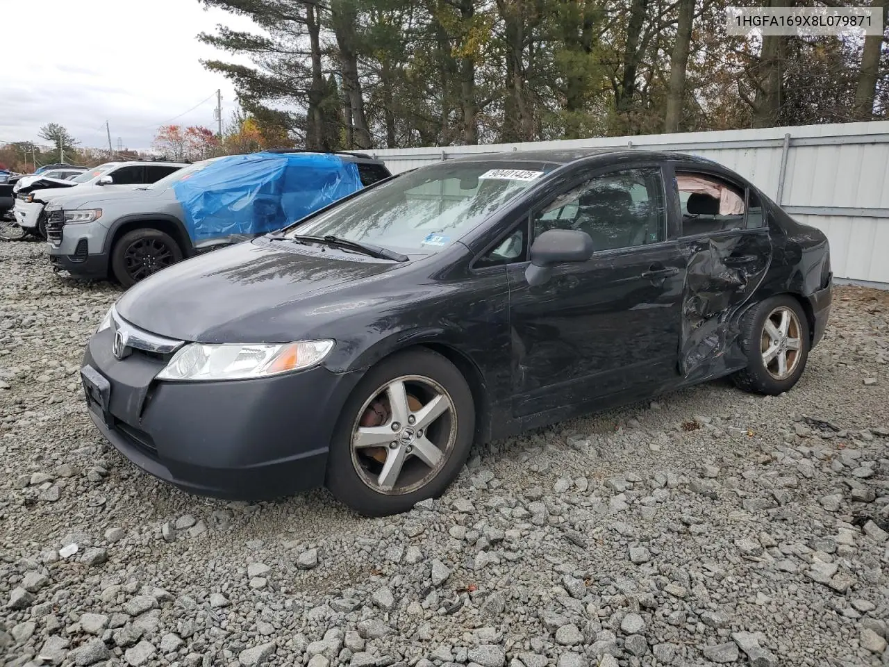 1HGFA169X8L079871 2008 Honda Civic Exl