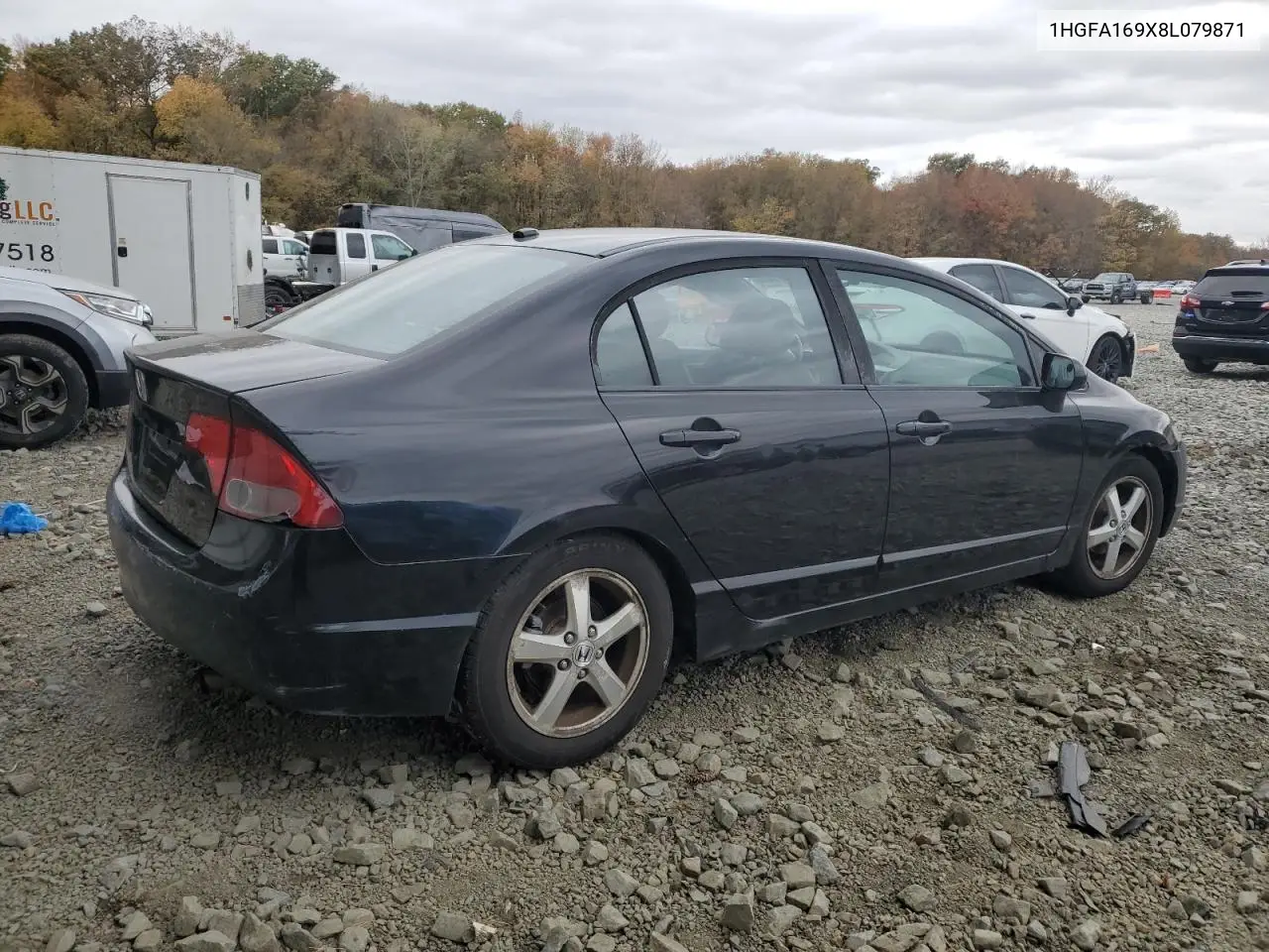 1HGFA169X8L079871 2008 Honda Civic Exl
