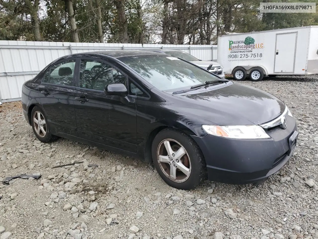 1HGFA169X8L079871 2008 Honda Civic Exl