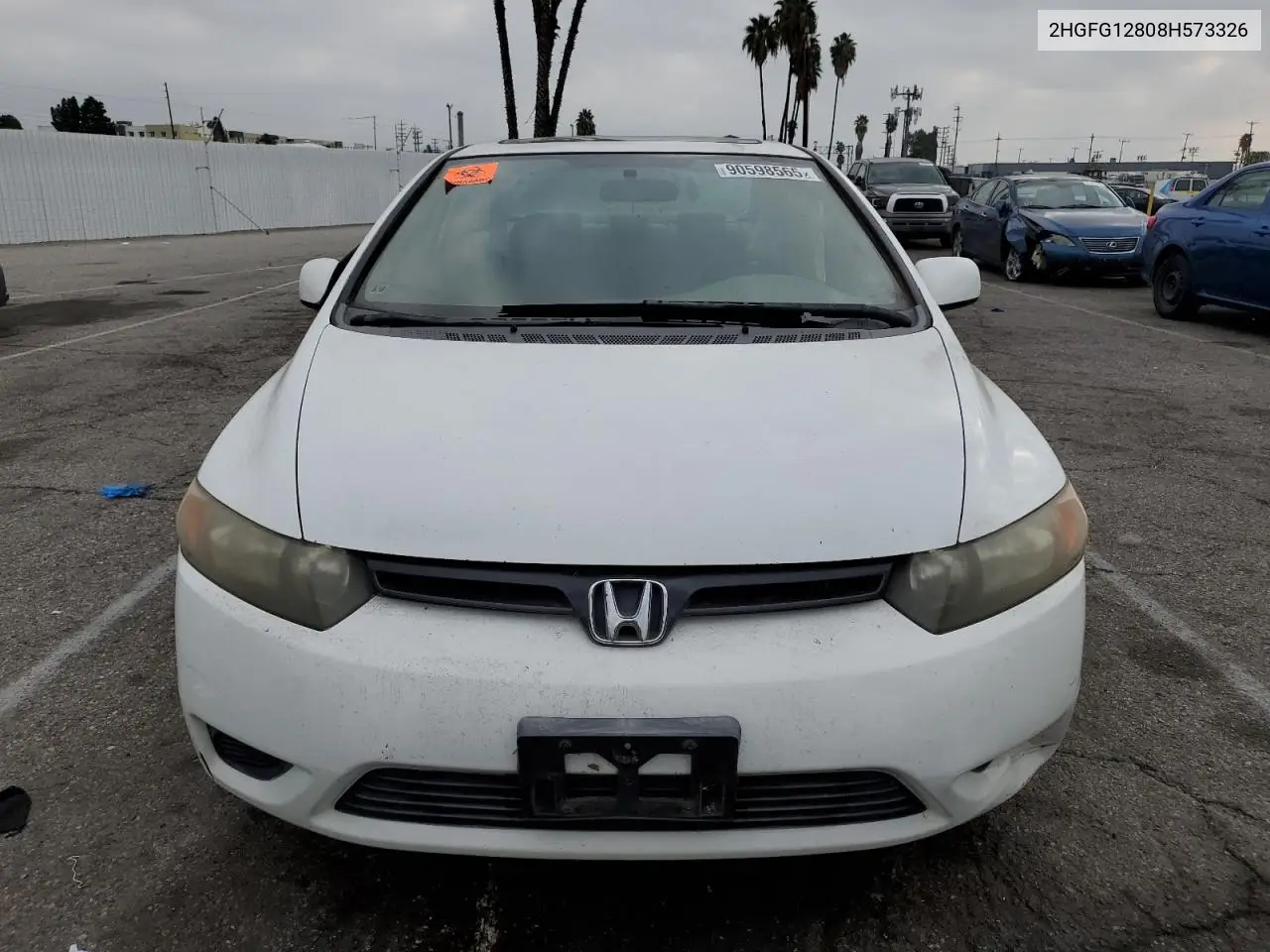 2HGFG12808H573326 2008 Honda Civic Ex