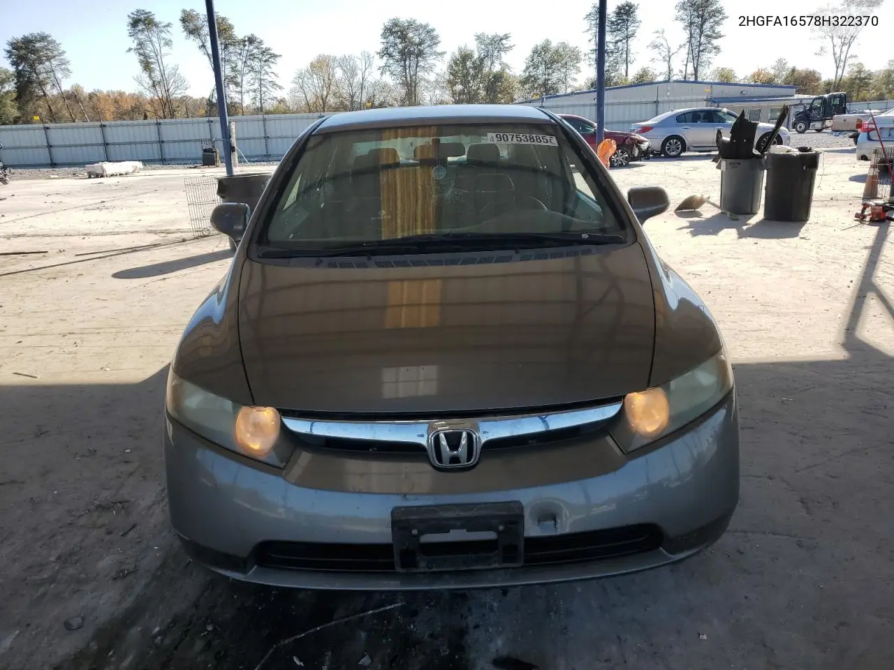 2HGFA16578H322370 2008 Honda Civic Lx