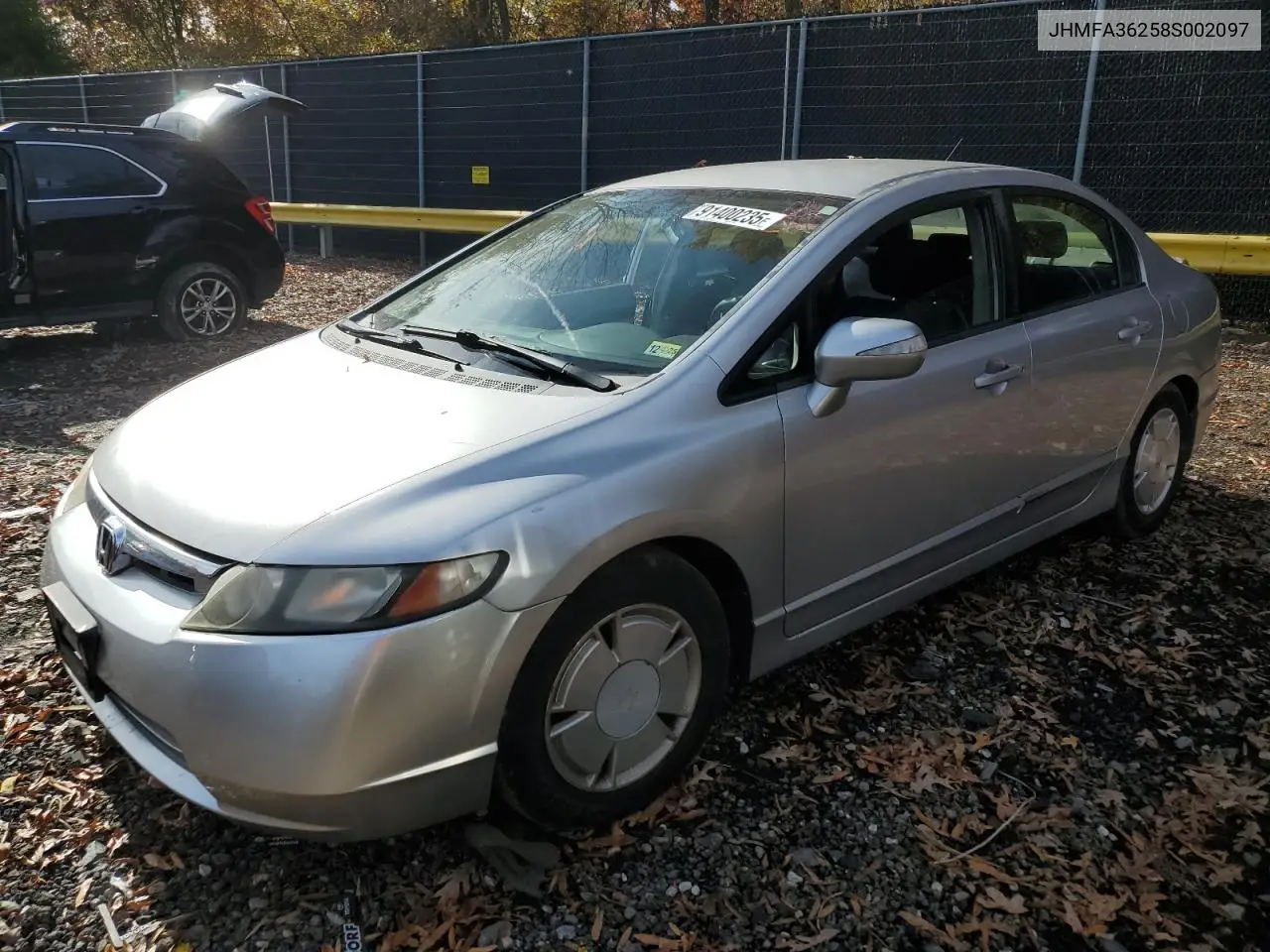 JHMFA36258S002097 2008 Honda Civic Hybrid