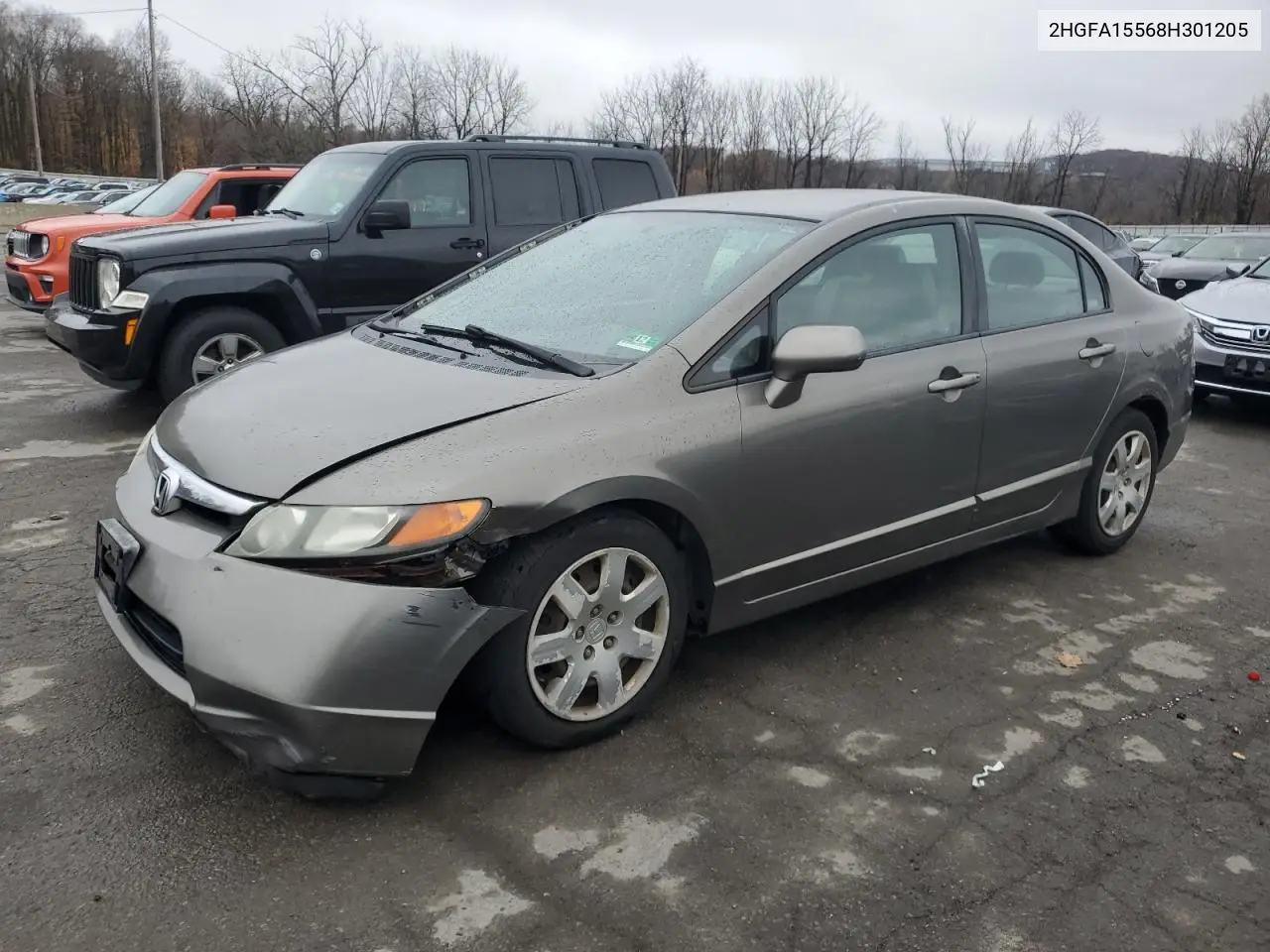 2HGFA15568H301205 2008 Honda Civic Lx
