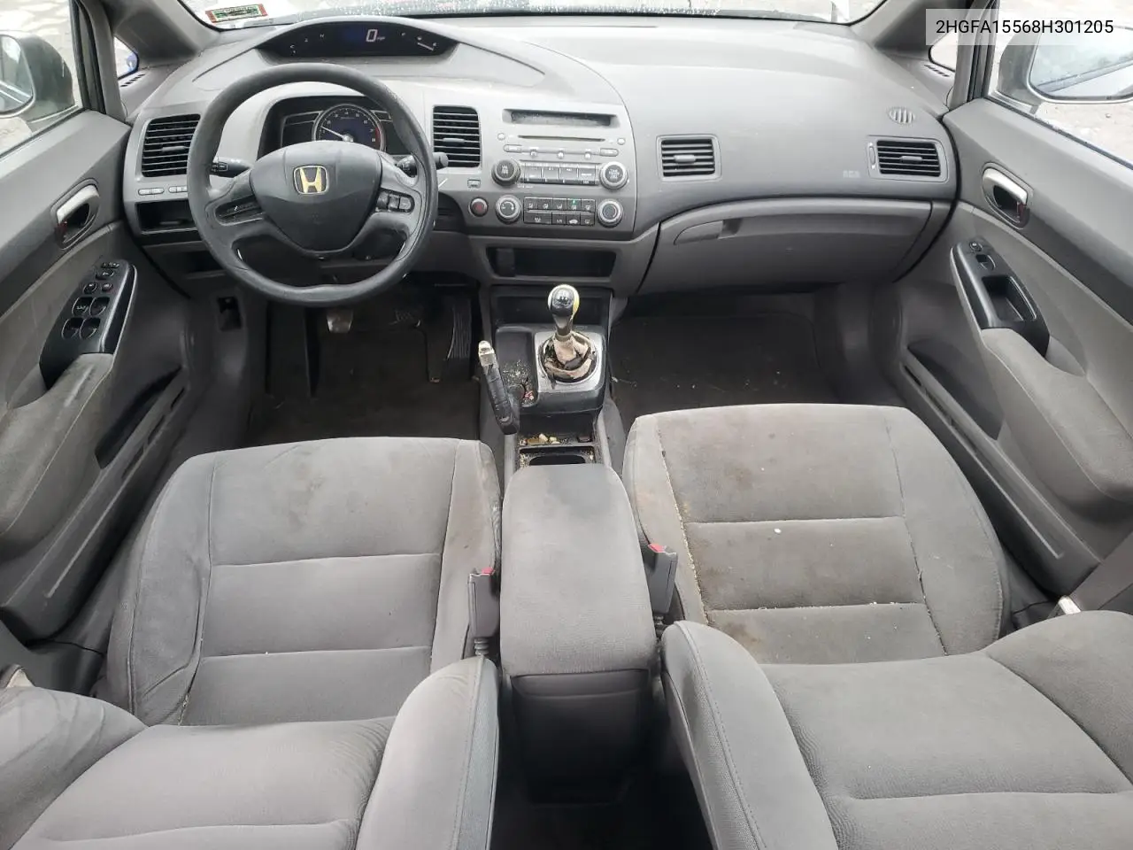2HGFA15568H301205 2008 Honda Civic Lx
