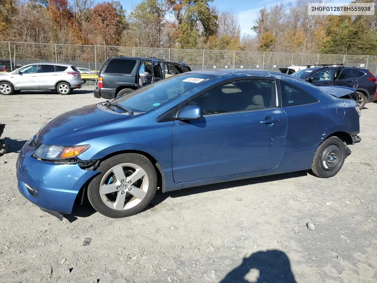 2HGFG12878H555938 2008 Honda Civic Ex