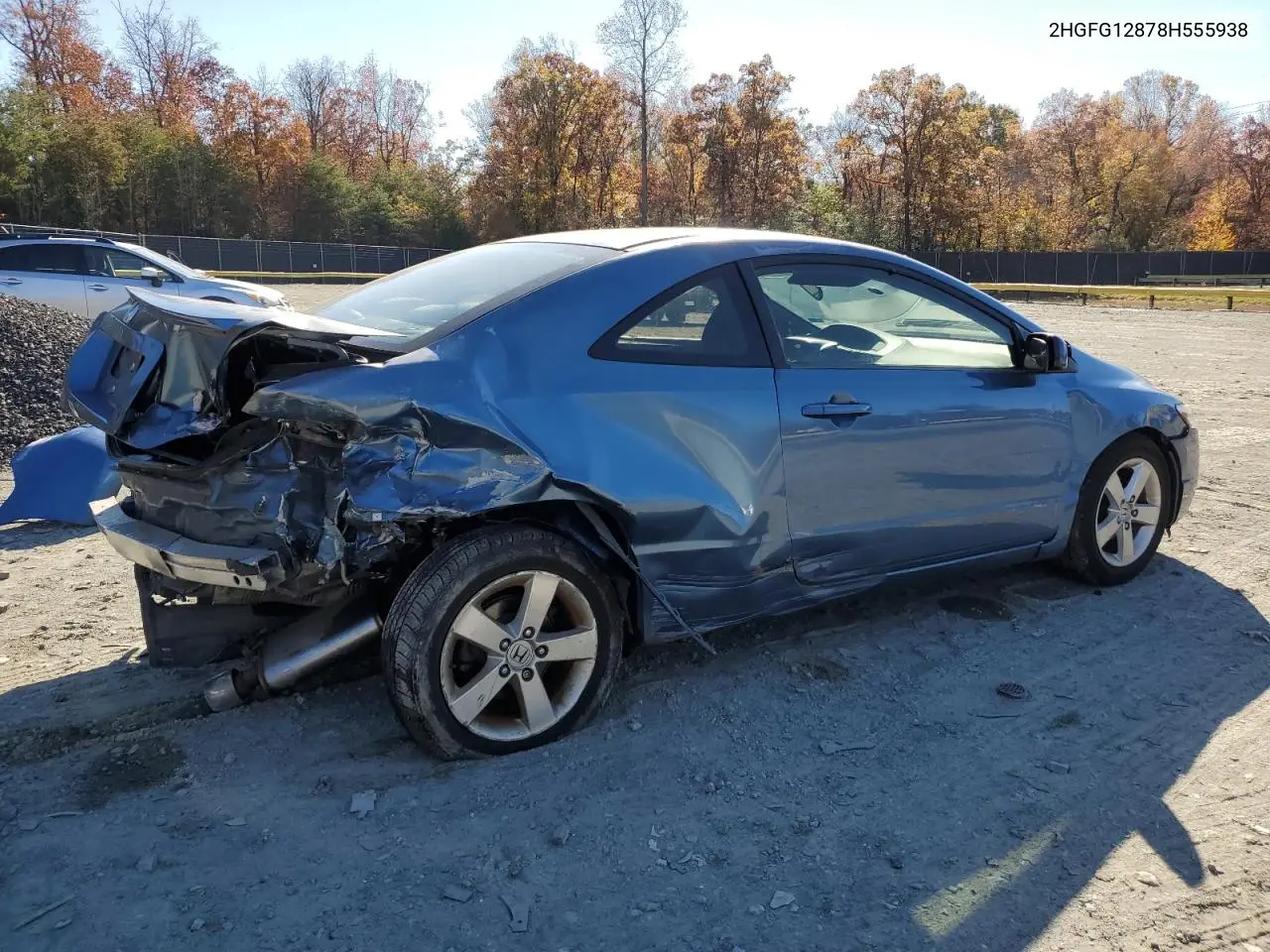 2HGFG12878H555938 2008 Honda Civic Ex
