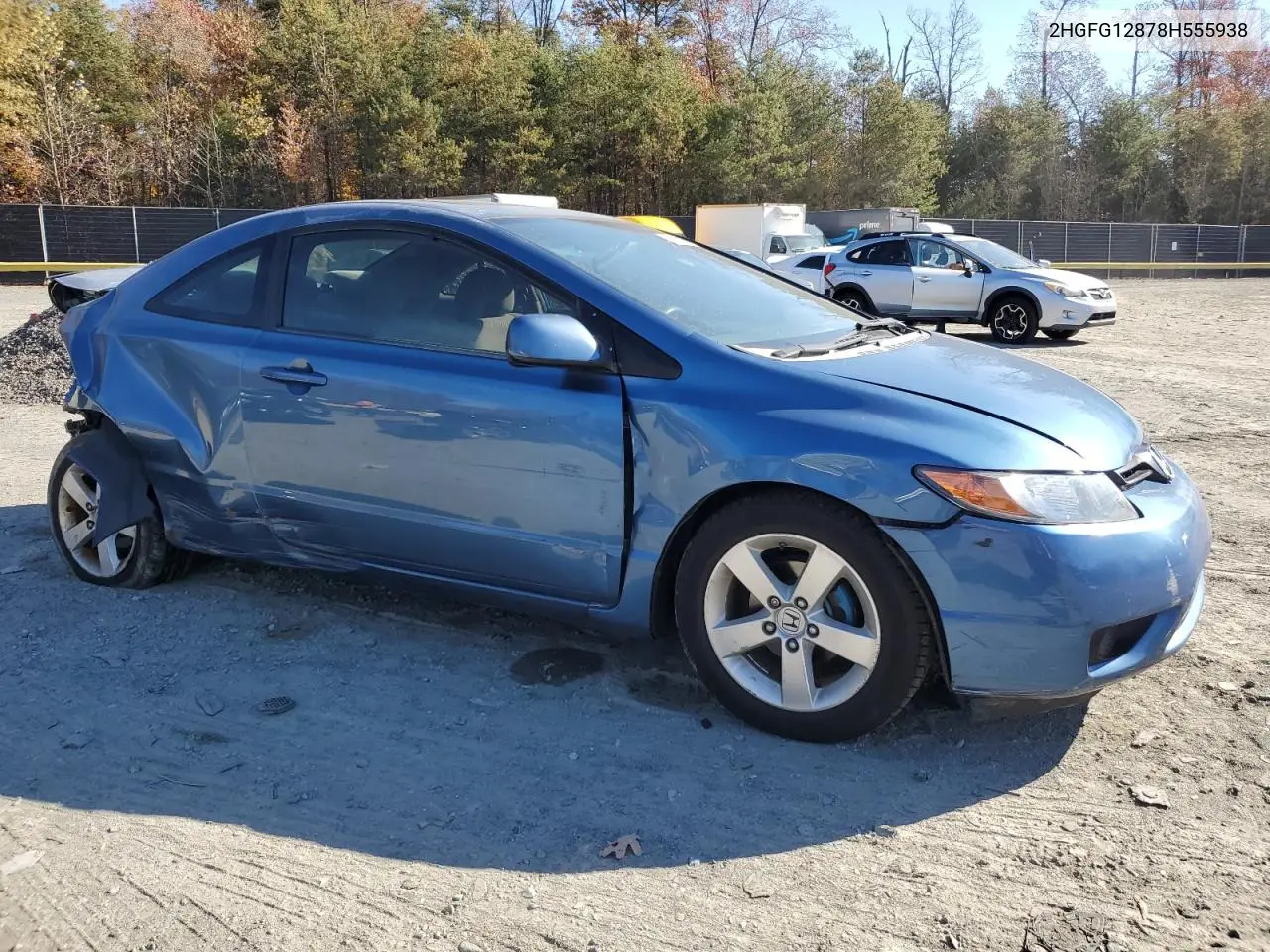 2HGFG12878H555938 2008 Honda Civic Ex