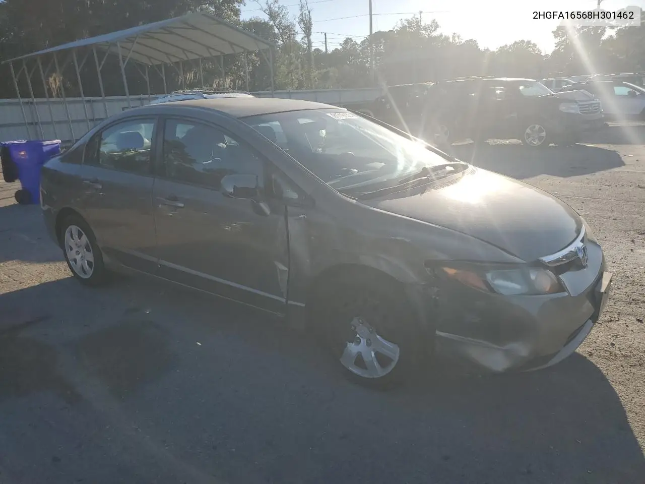 2HGFA16568H301462 2008 Honda Civic Lx