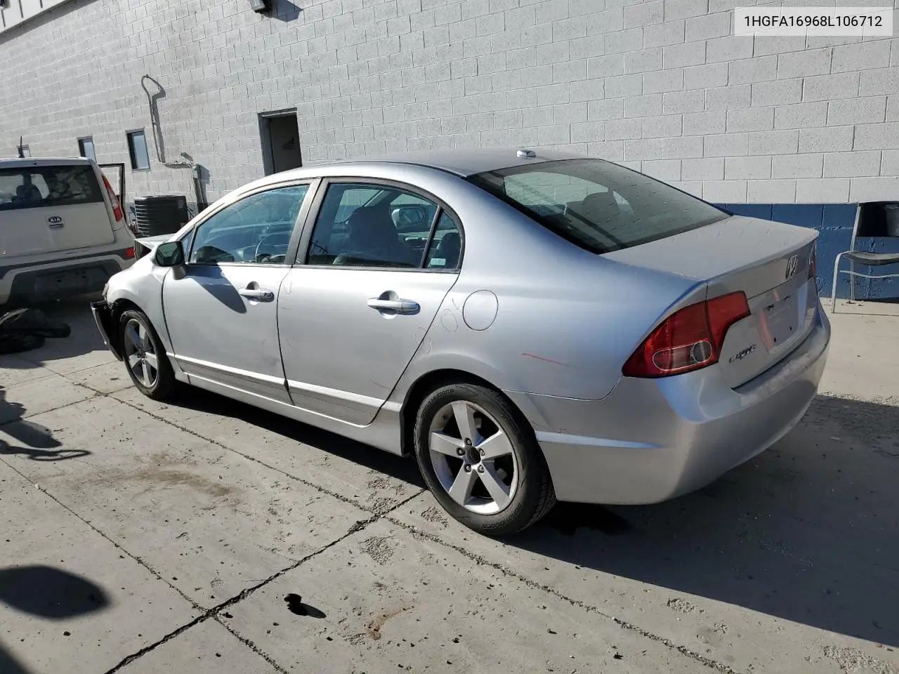 1HGFA16968L106712 2008 Honda Civic Exl