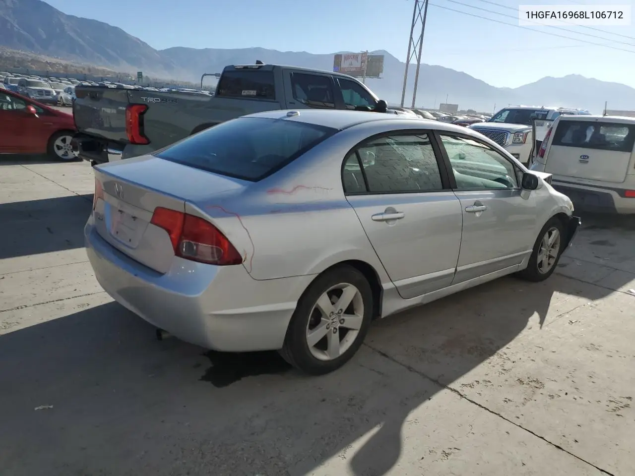 1HGFA16968L106712 2008 Honda Civic Exl