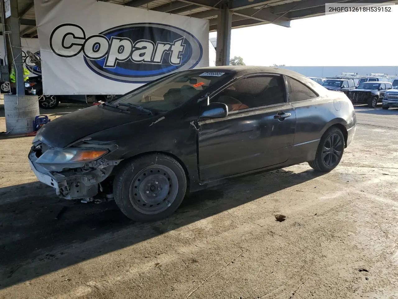 2HGFG12618H539152 2008 Honda Civic Lx