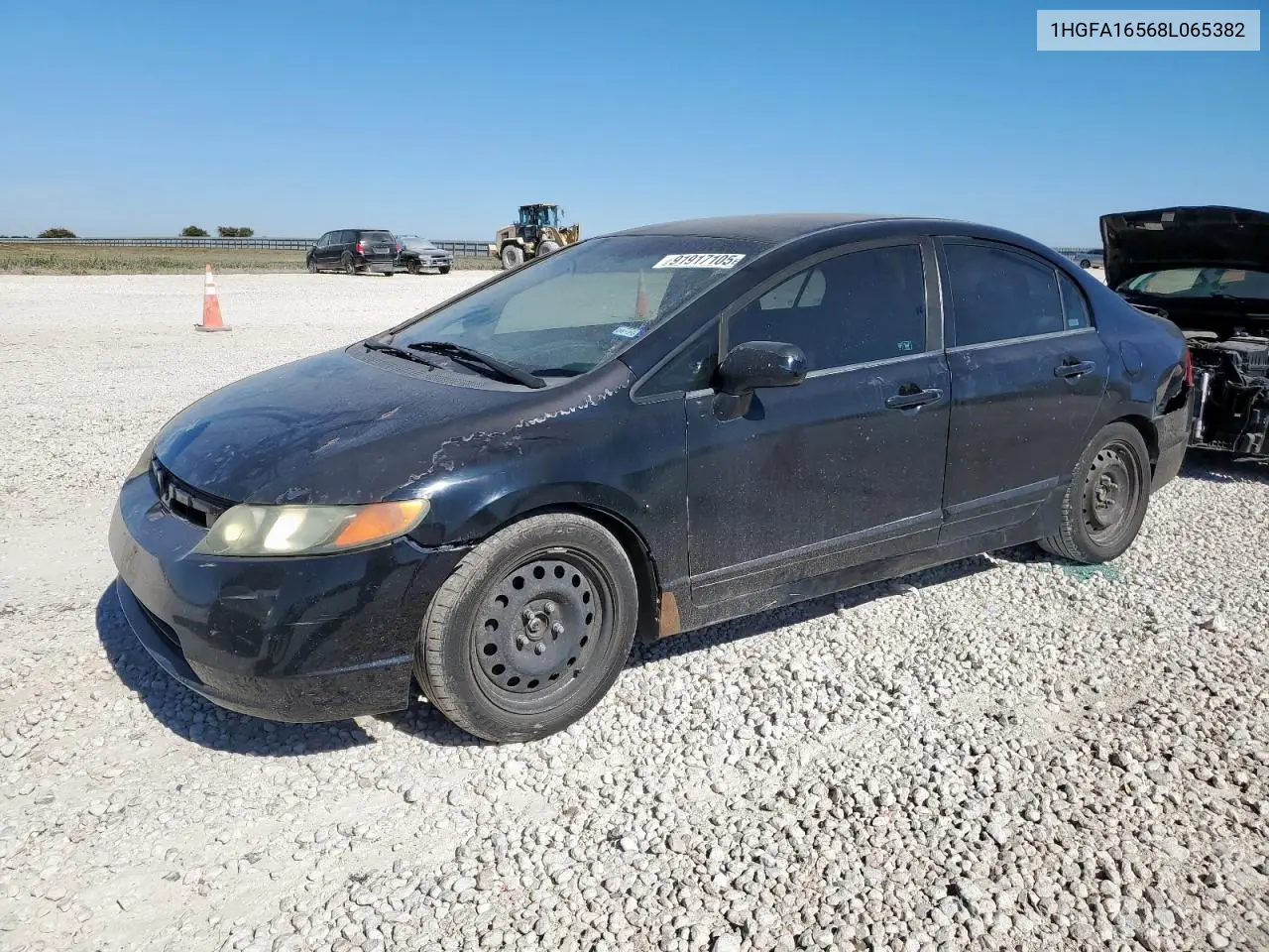 1HGFA16568L065382 2008 Honda Civic Lx