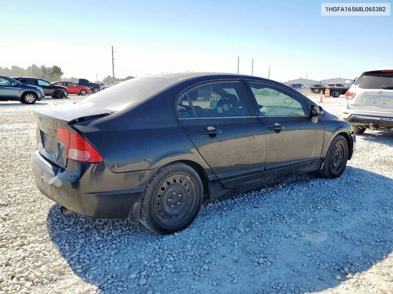 1HGFA16568L065382 2008 Honda Civic Lx