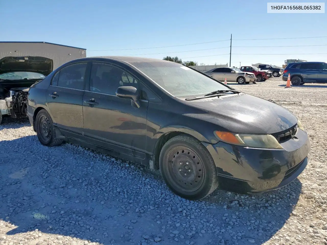 1HGFA16568L065382 2008 Honda Civic Lx