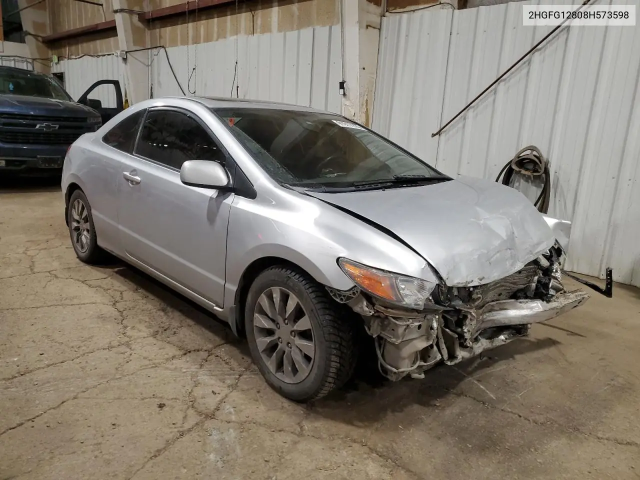 2HGFG12808H573598 2008 Honda Civic Ex