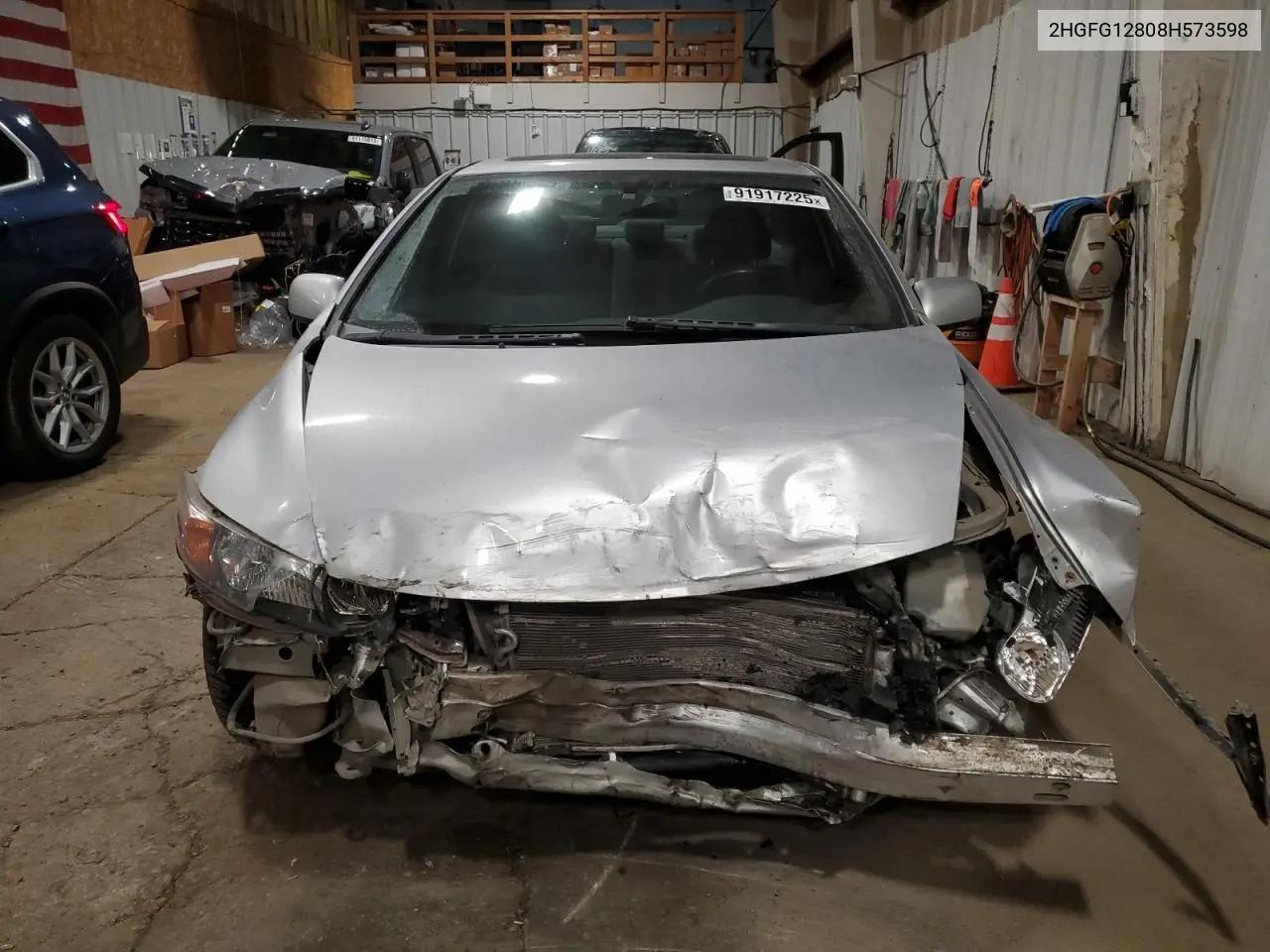 2HGFG12808H573598 2008 Honda Civic Ex