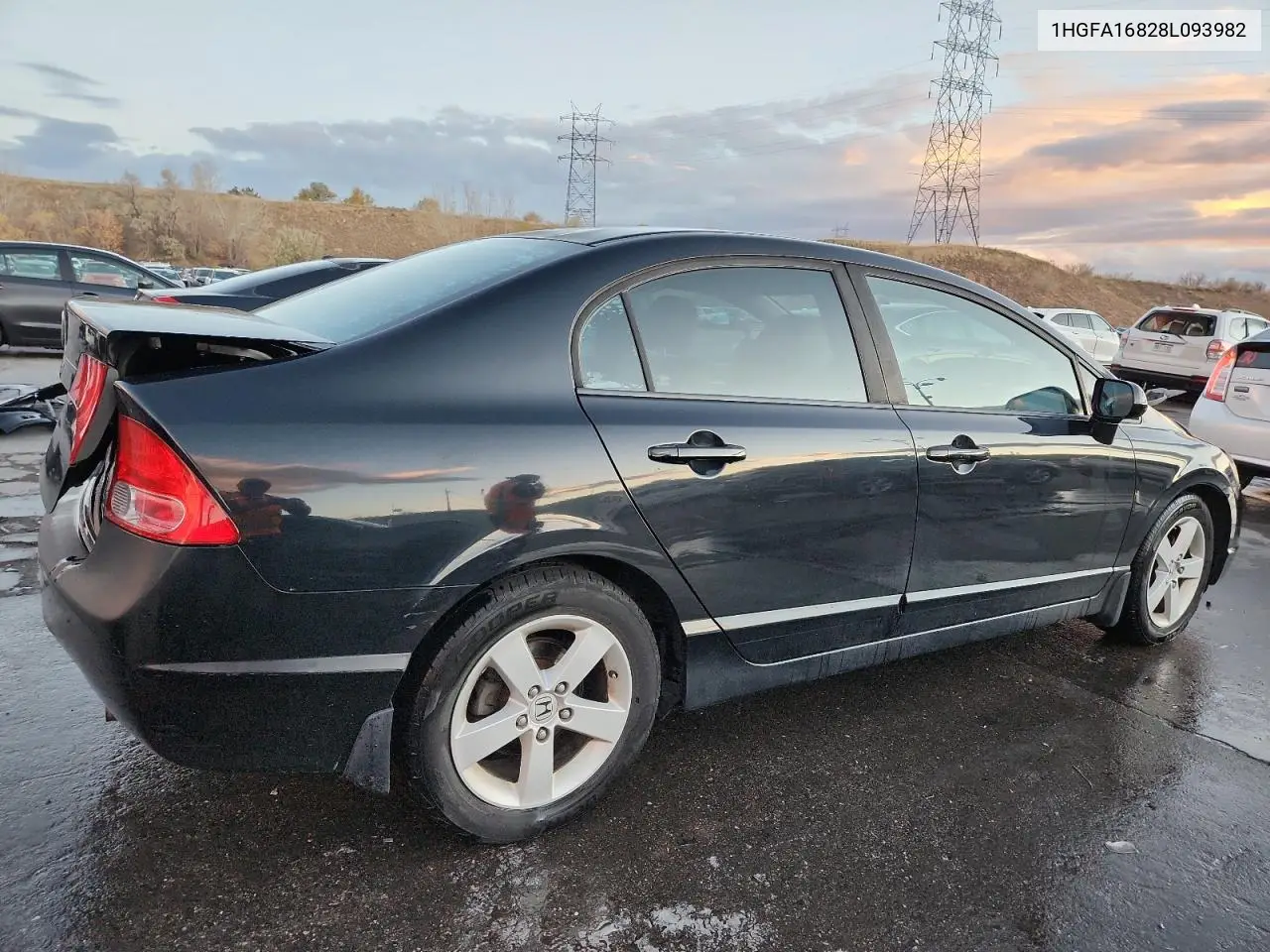 1HGFA16828L093982 2008 Honda Civic Ex