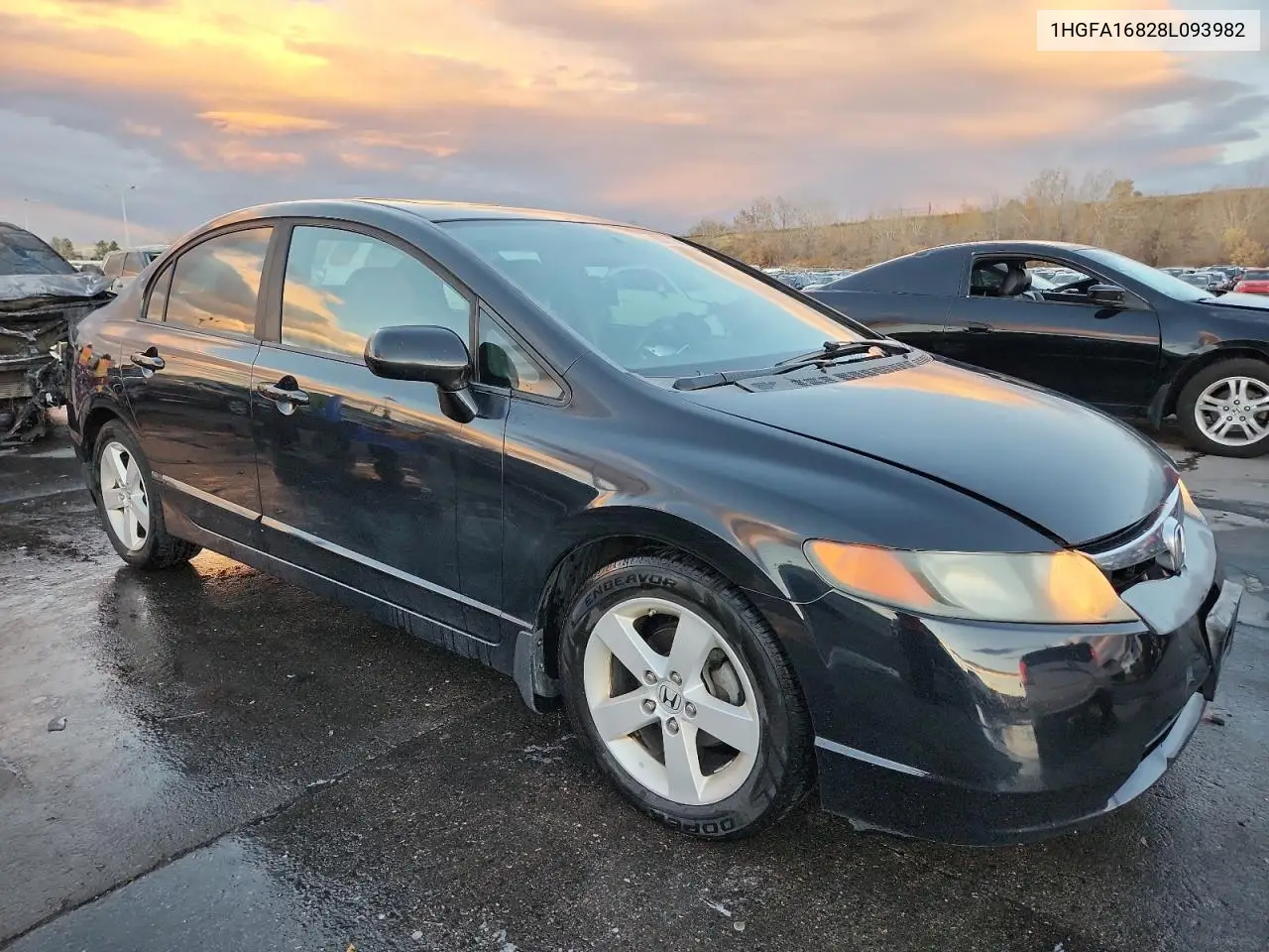 1HGFA16828L093982 2008 Honda Civic Ex