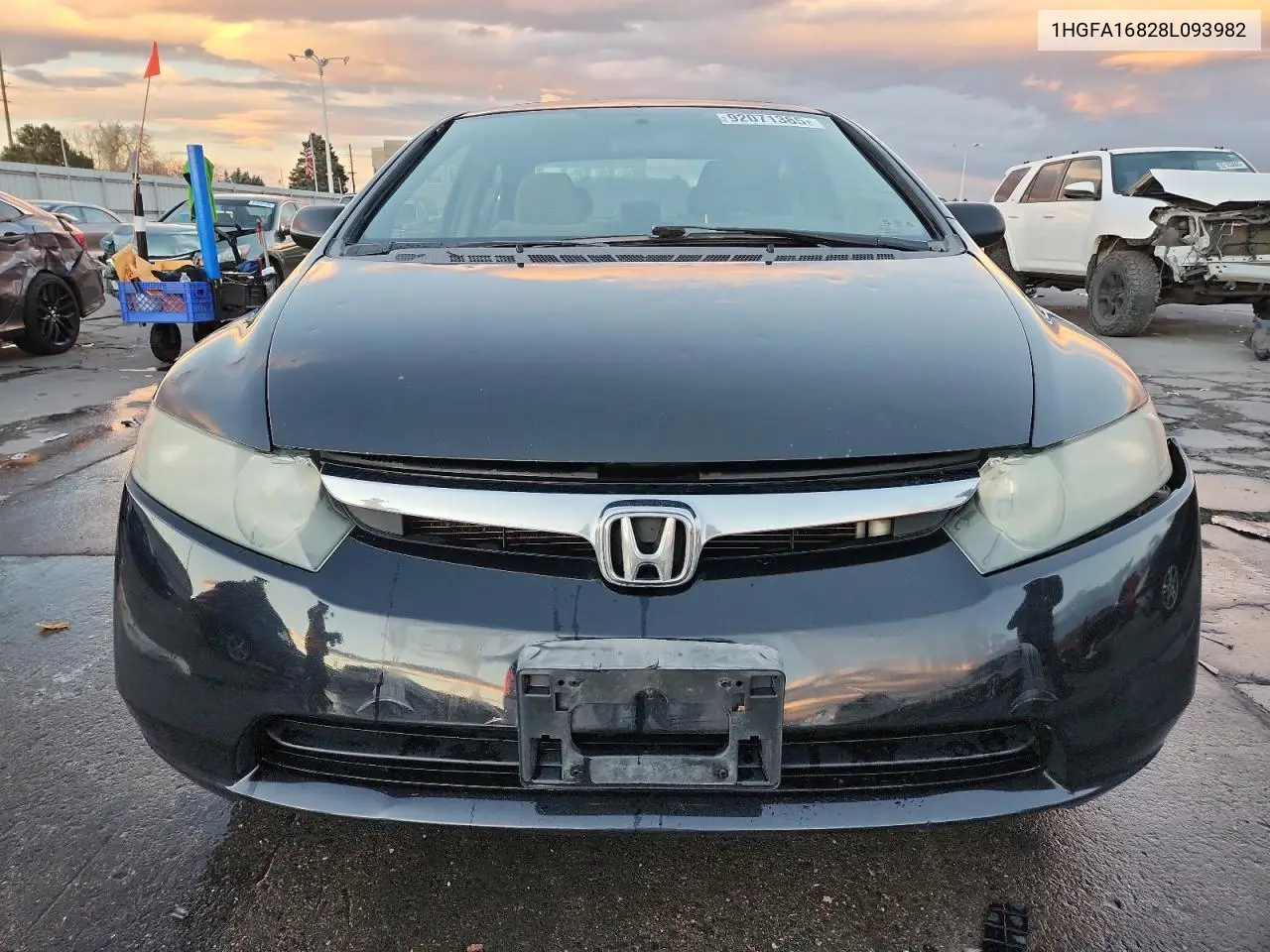1HGFA16828L093982 2008 Honda Civic Ex