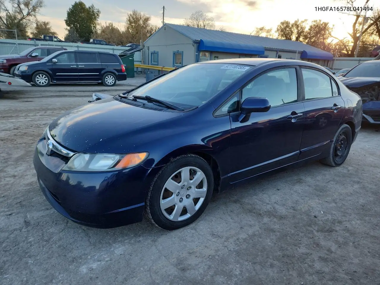 1HGFA16578L041494 2008 Honda Civic Lx