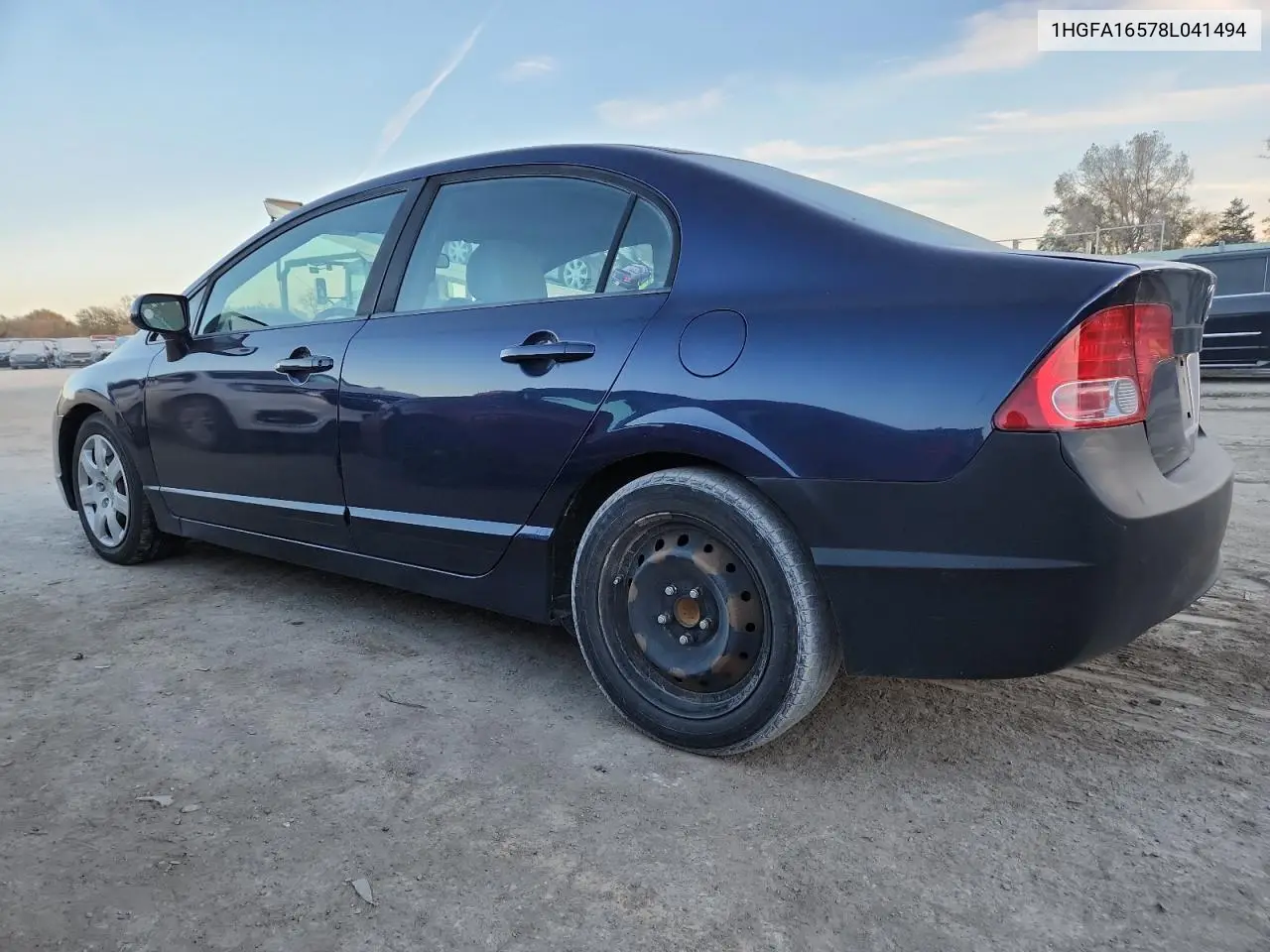 1HGFA16578L041494 2008 Honda Civic Lx