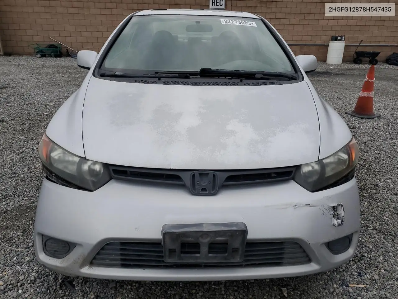 2HGFG12878H547435 2008 Honda Civic Ex