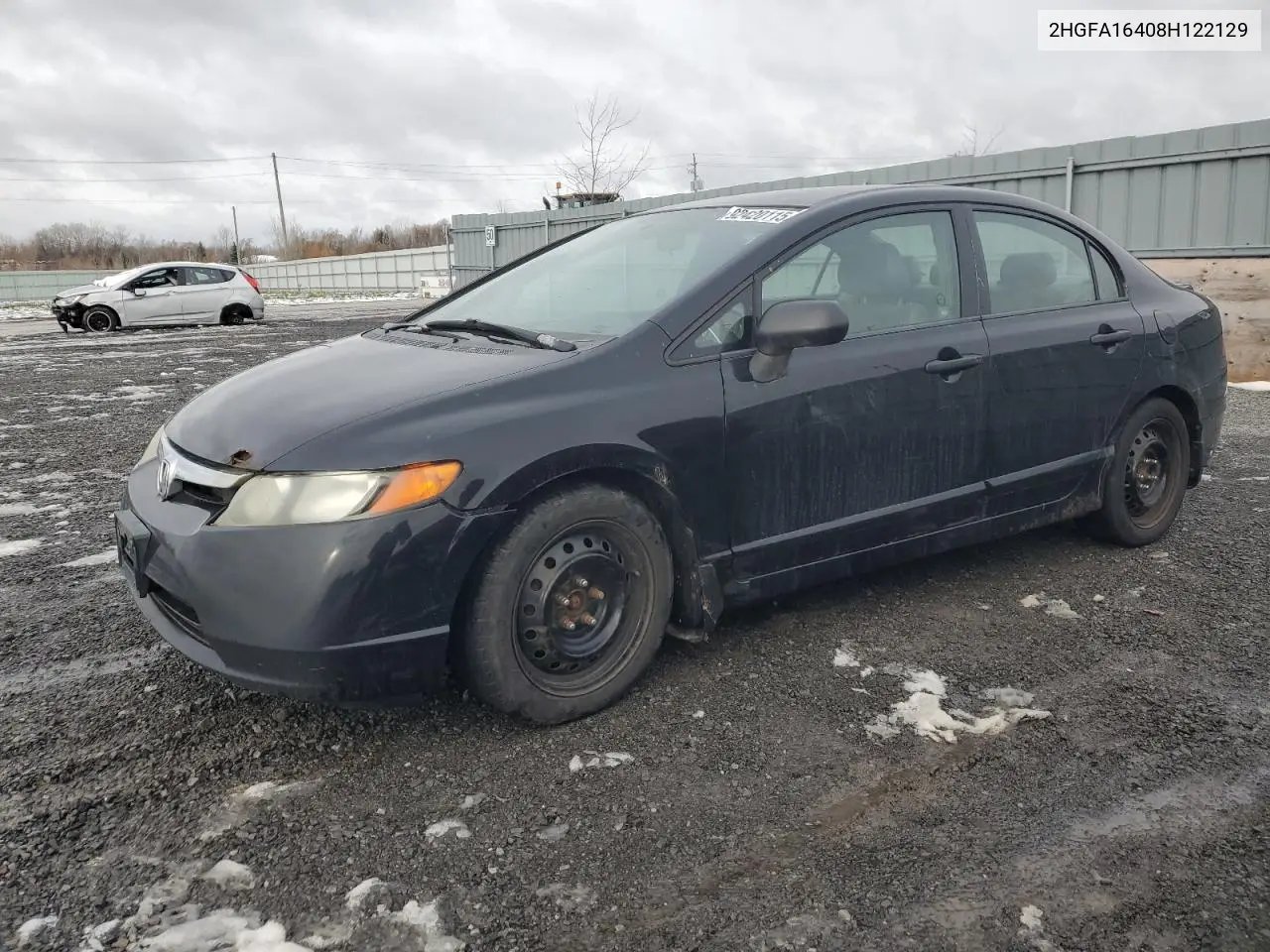 2HGFA16408H122129 2008 Honda Civic Dx-G