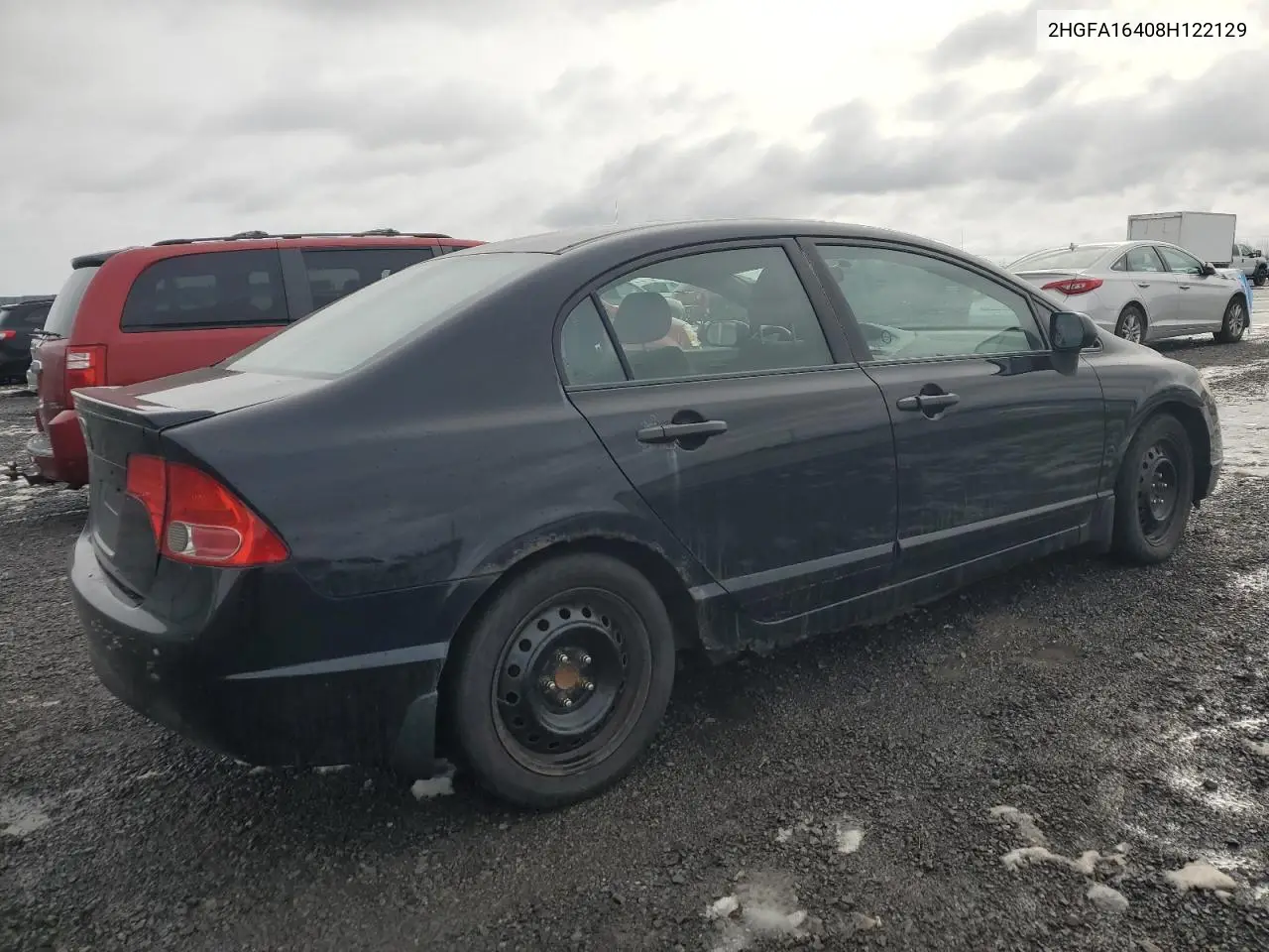 2HGFA16408H122129 2008 Honda Civic Dx-G