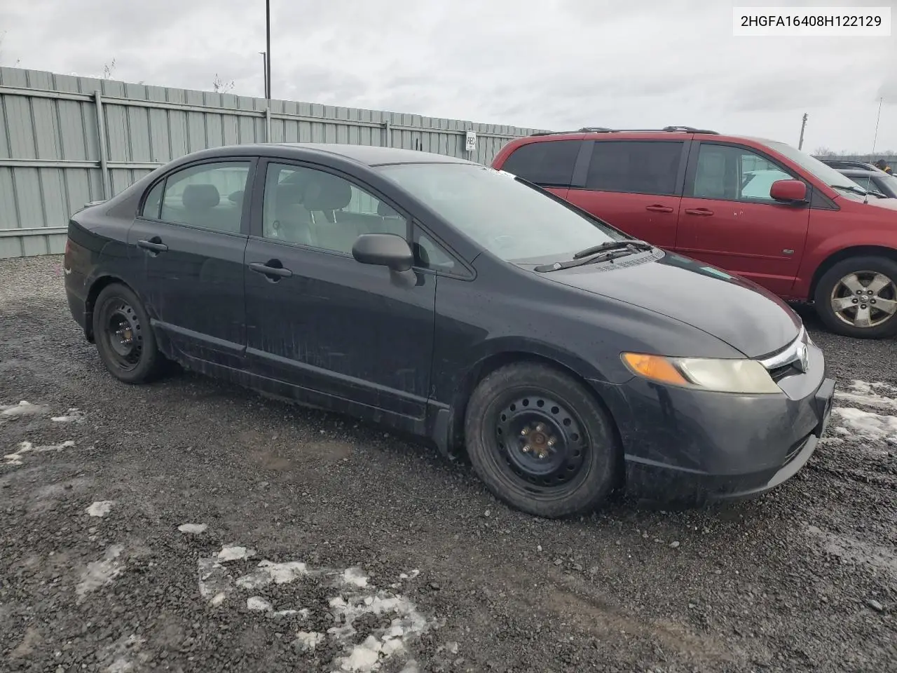 2HGFA16408H122129 2008 Honda Civic Dx-G