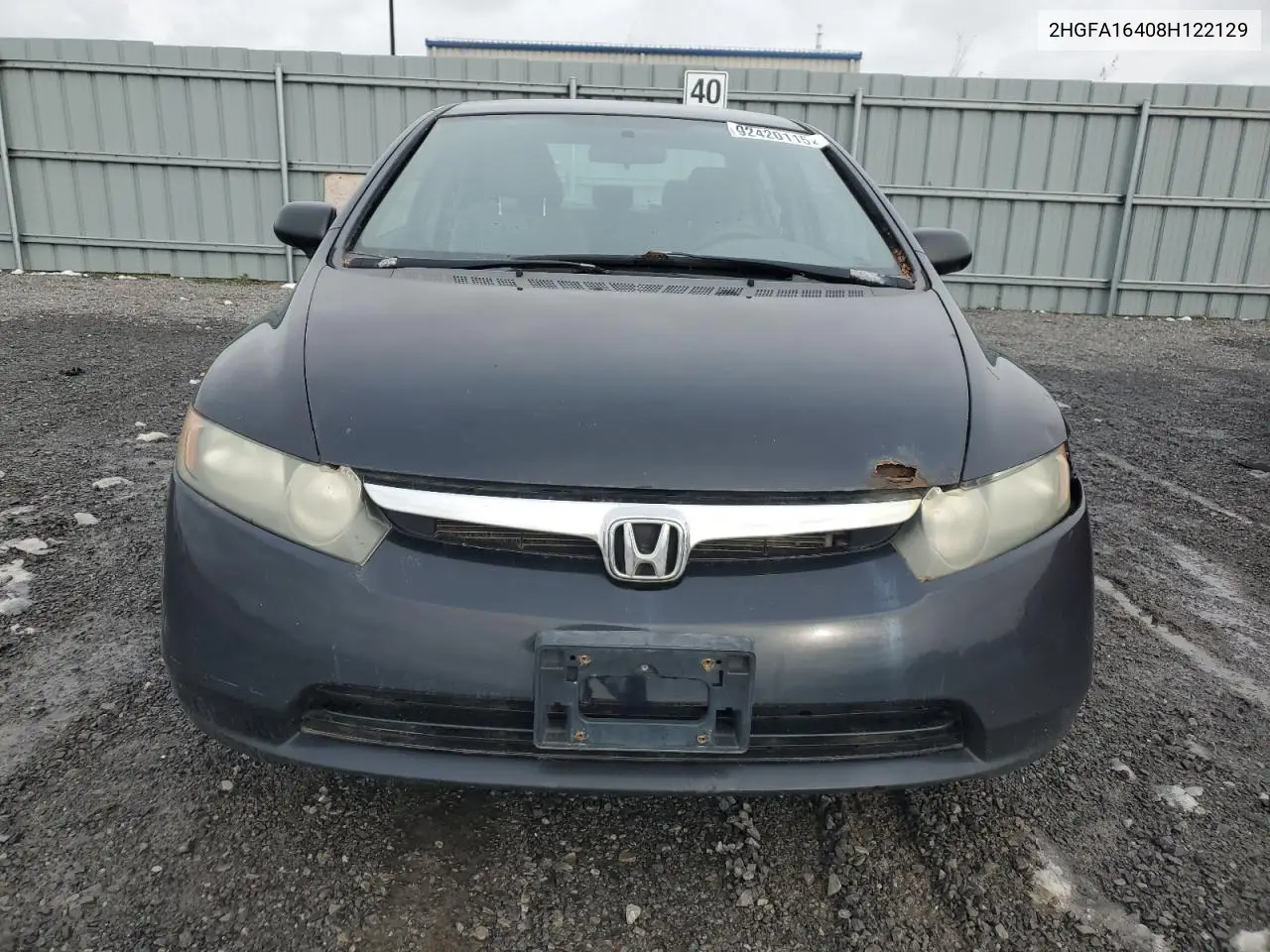 2HGFA16408H122129 2008 Honda Civic Dx-G
