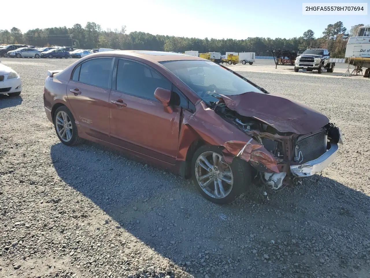 2HGFA55578H707694 2008 Honda Civic Si