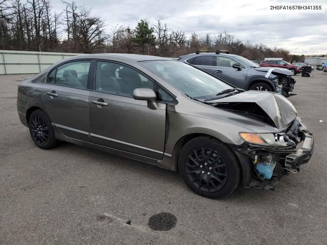 2HGFA16578H341355 2008 Honda Civic Lx