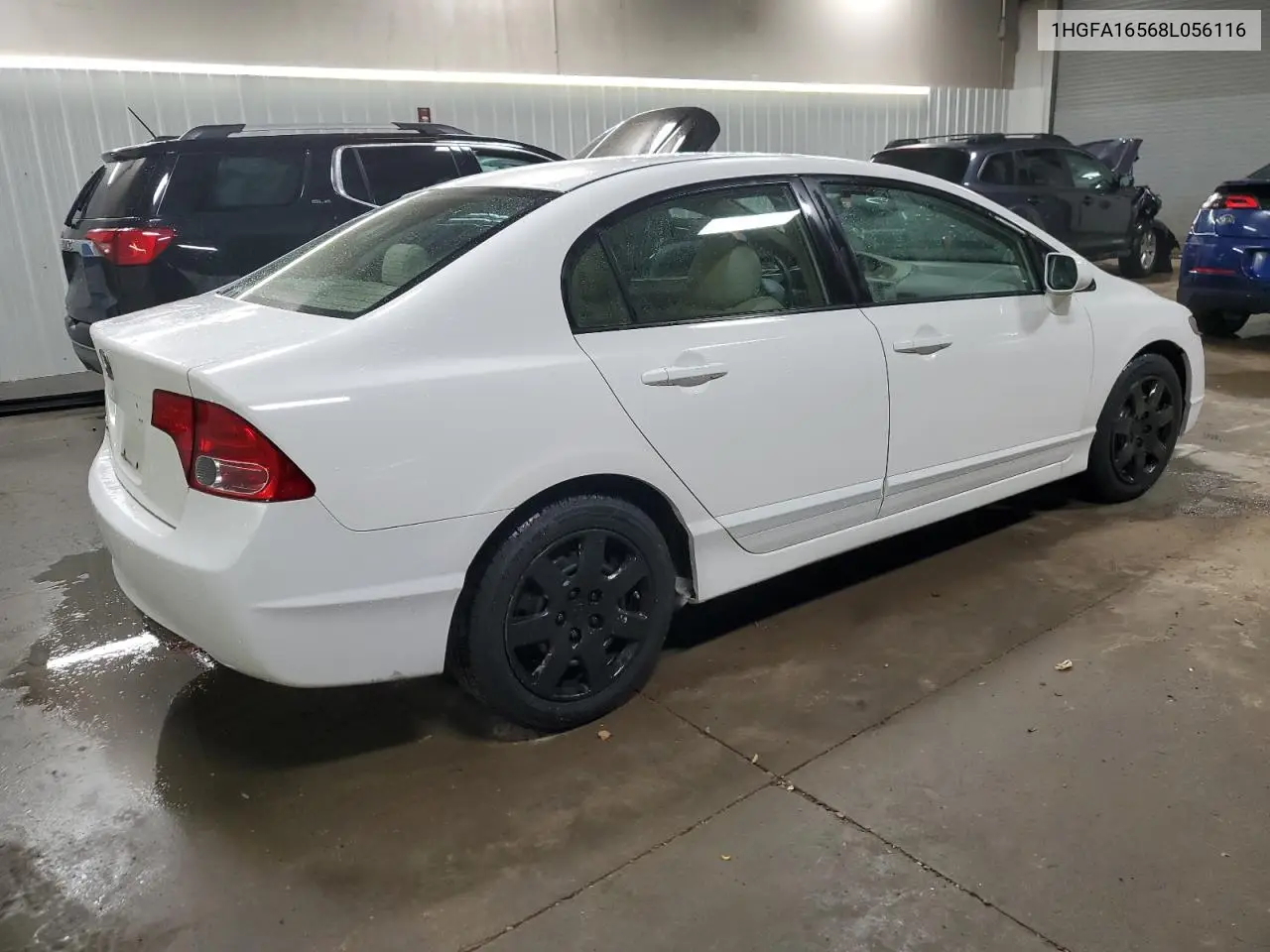 1HGFA16568L056116 2008 Honda Civic Lx