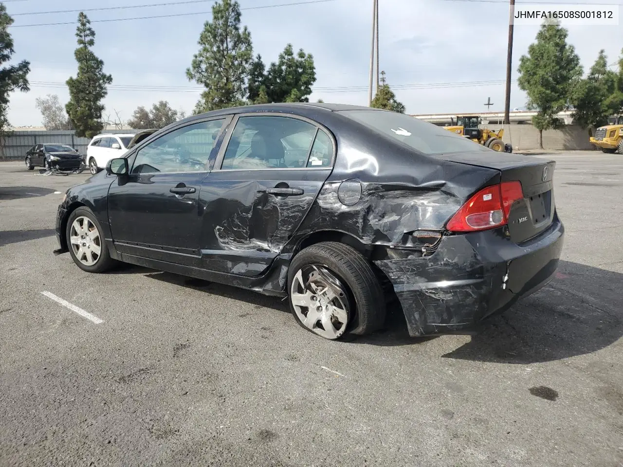 JHMFA16508S001812 2008 Honda Civic Lx