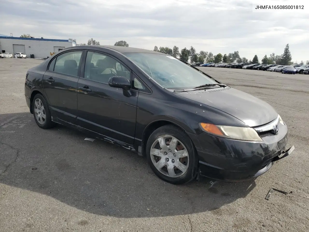 JHMFA16508S001812 2008 Honda Civic Lx