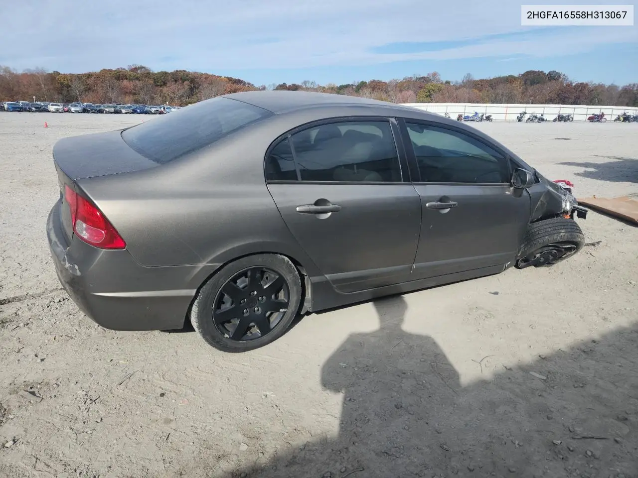 2HGFA16558H313067 2008 Honda Civic Lx