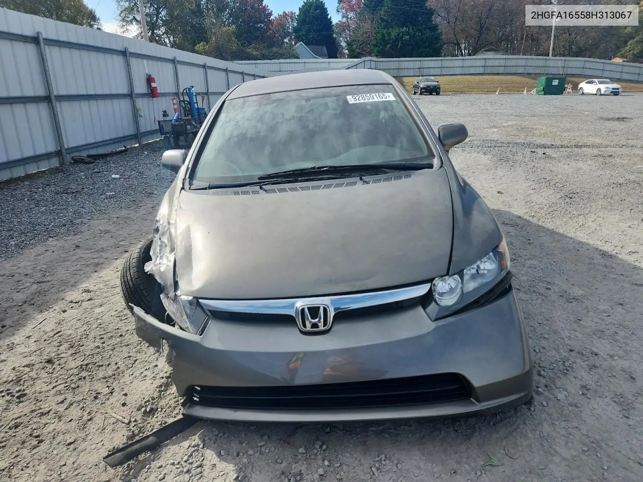 2HGFA16558H313067 2008 Honda Civic Lx