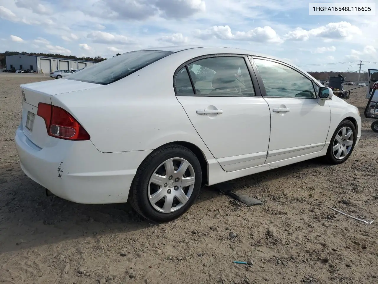 1HGFA16548L116605 2008 Honda Civic Lx