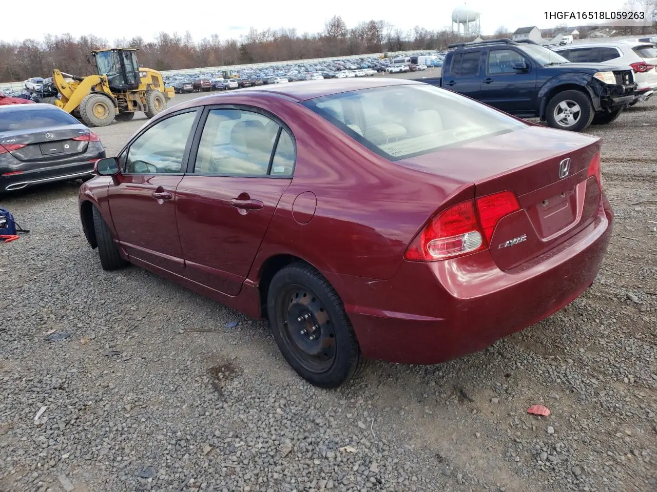 1HGFA16518L059263 2008 Honda Civic Lx