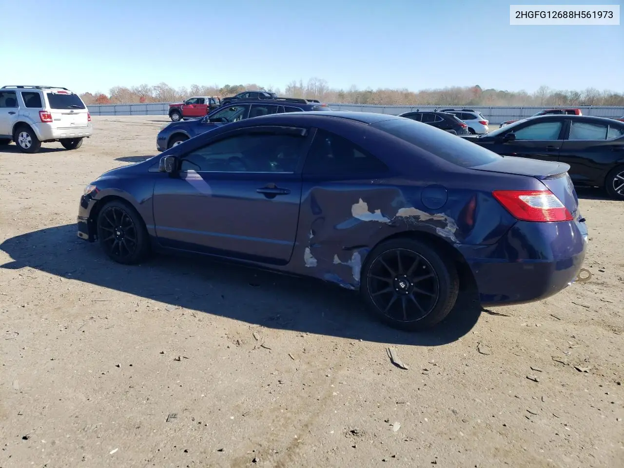 2HGFG12688H561973 2008 Honda Civic Lx