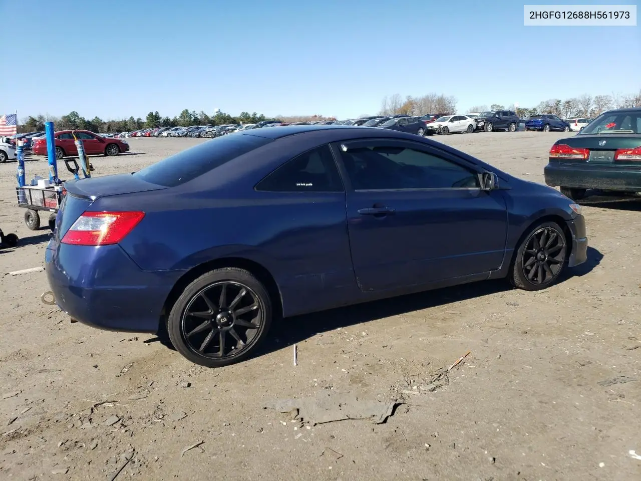 2HGFG12688H561973 2008 Honda Civic Lx
