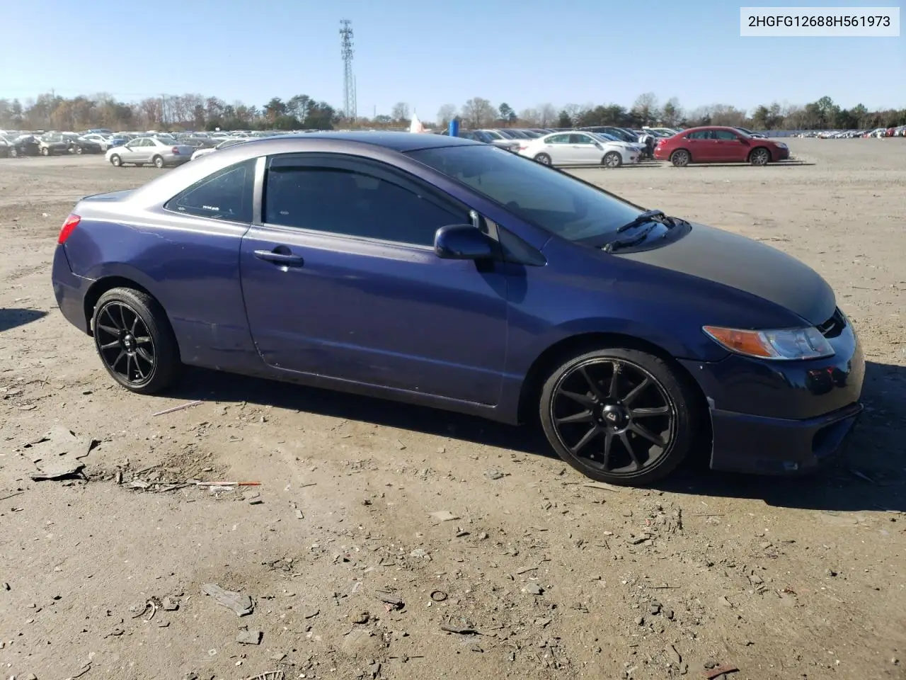 2HGFG12688H561973 2008 Honda Civic Lx