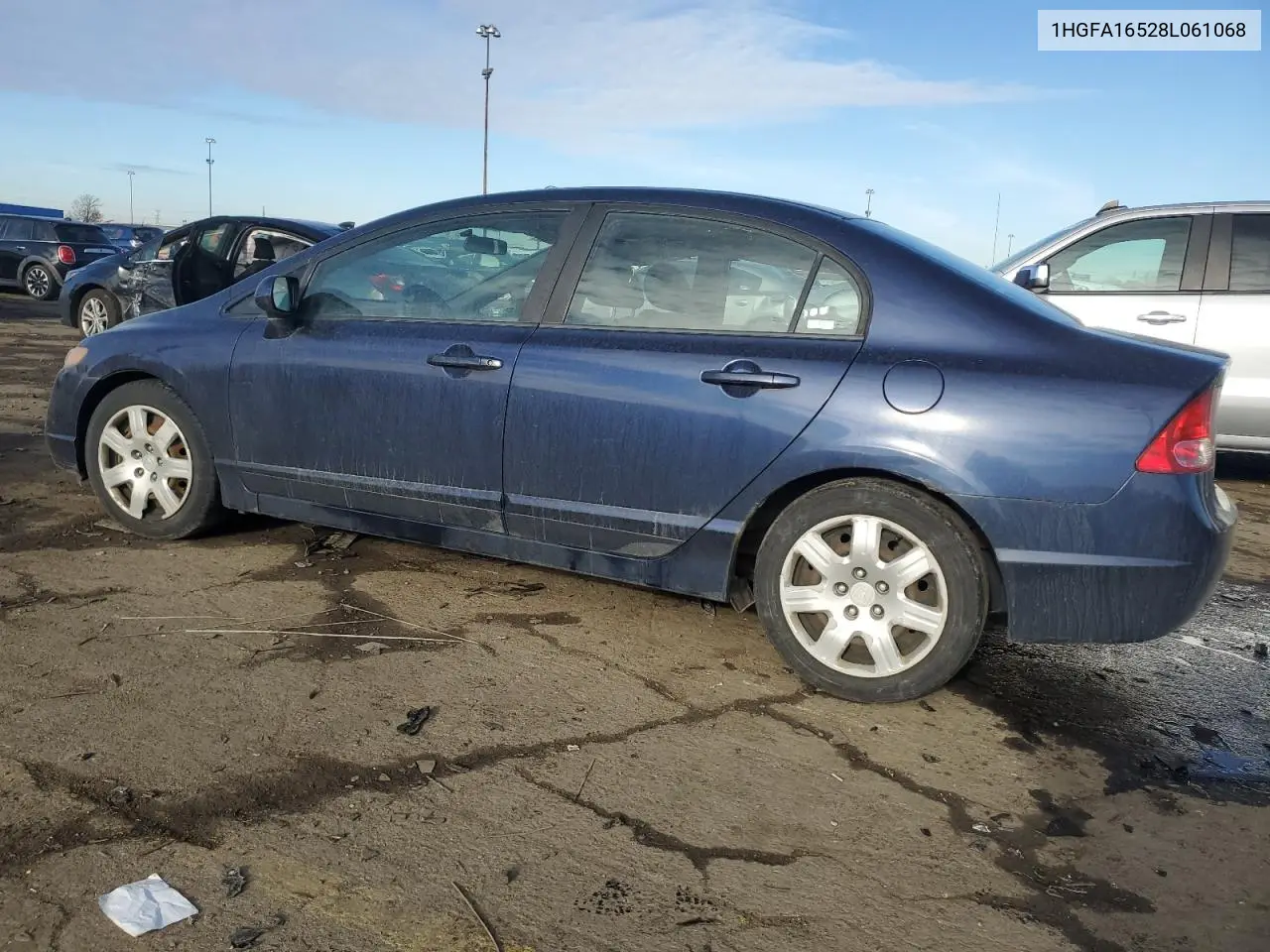 1HGFA16528L061068 2008 Honda Civic Lx