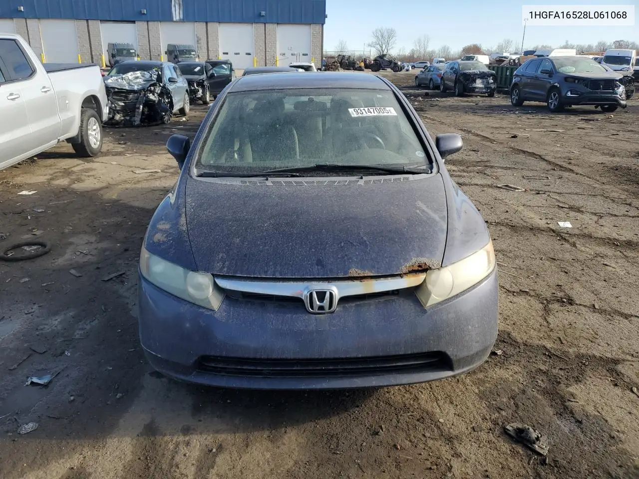 1HGFA16528L061068 2008 Honda Civic Lx