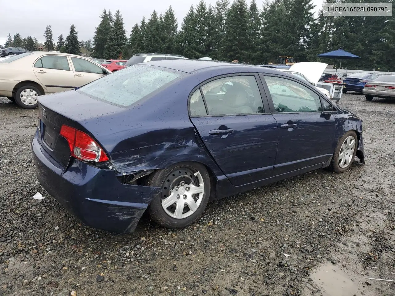 1HGFA16528L090795 2008 Honda Civic Lx